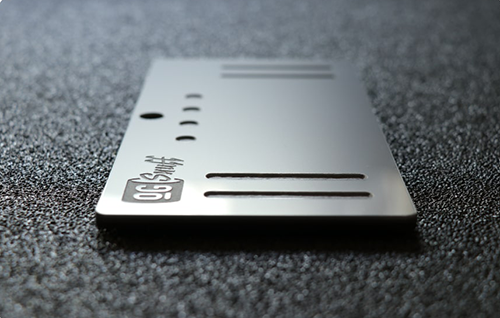 Fusion V1 Snuff Board Metallic Silver